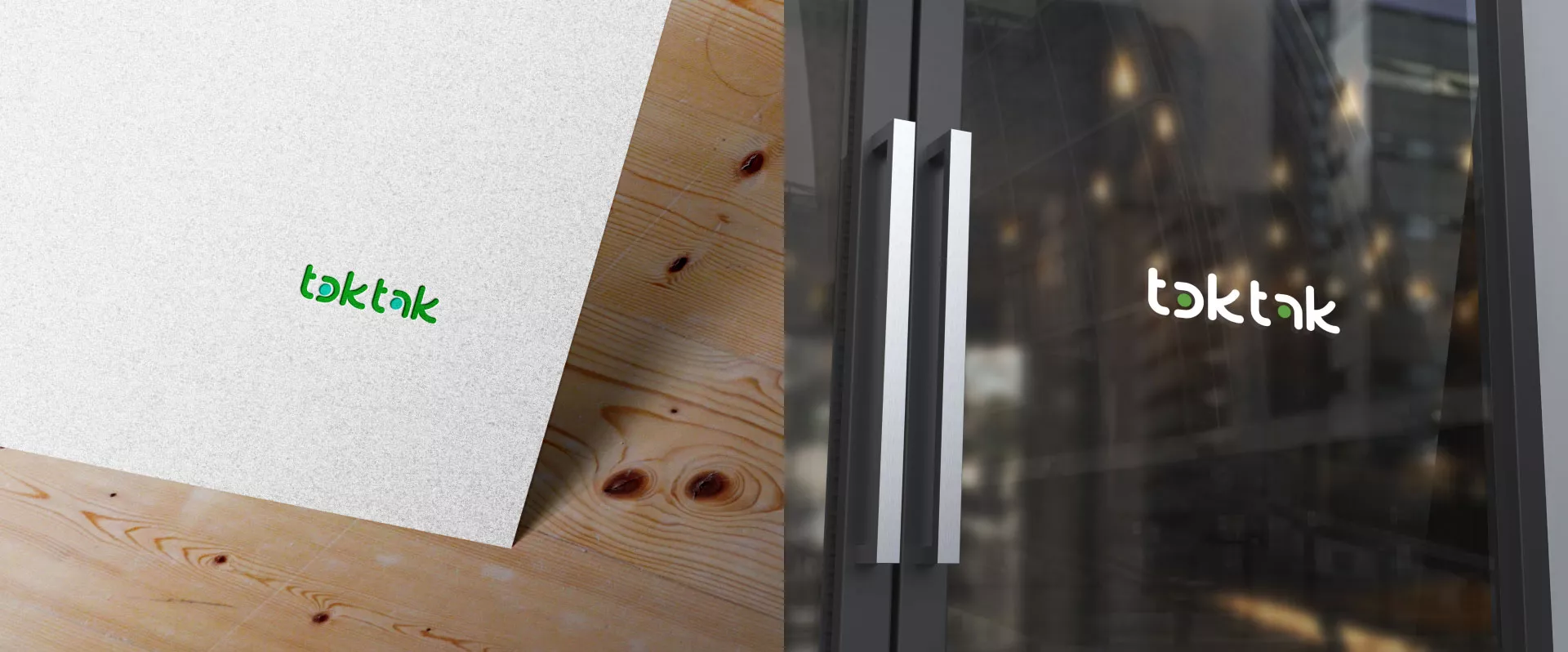 Разработка логотипа компании «Ток-Так» в Луге