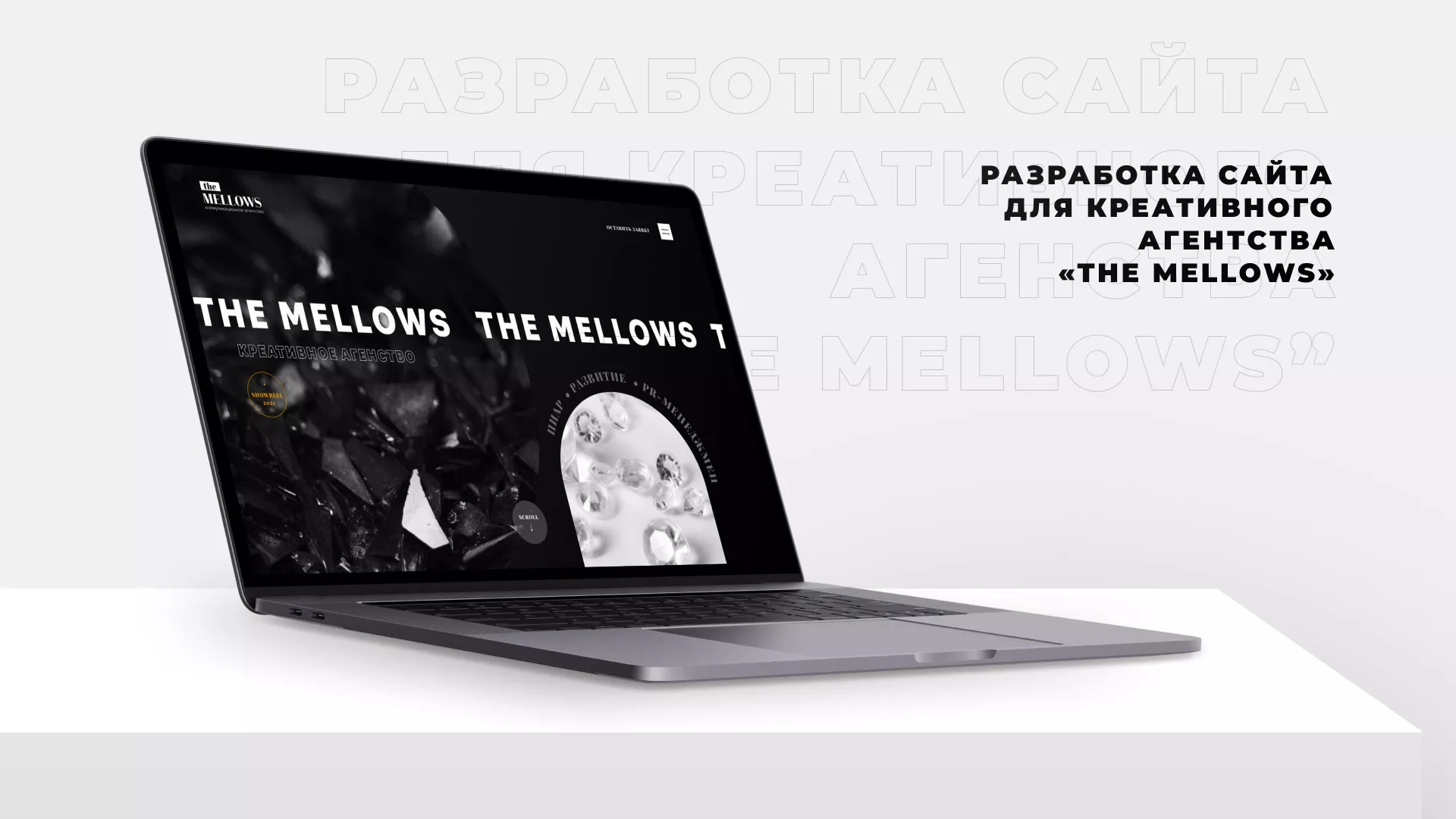 Разработка сайта креативного агентства «The Mellows» в Луге
