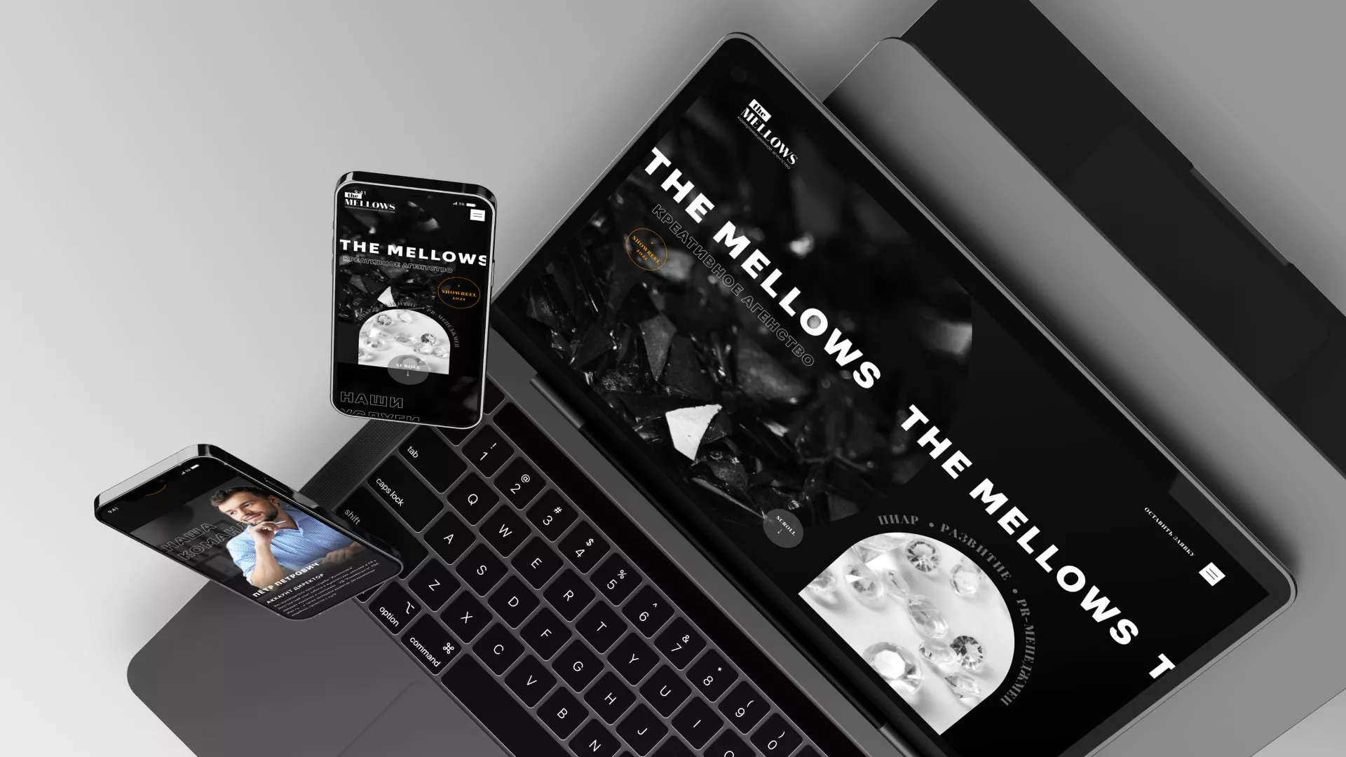 Разработка сайта креативного агентства «The Mellows» в Луге