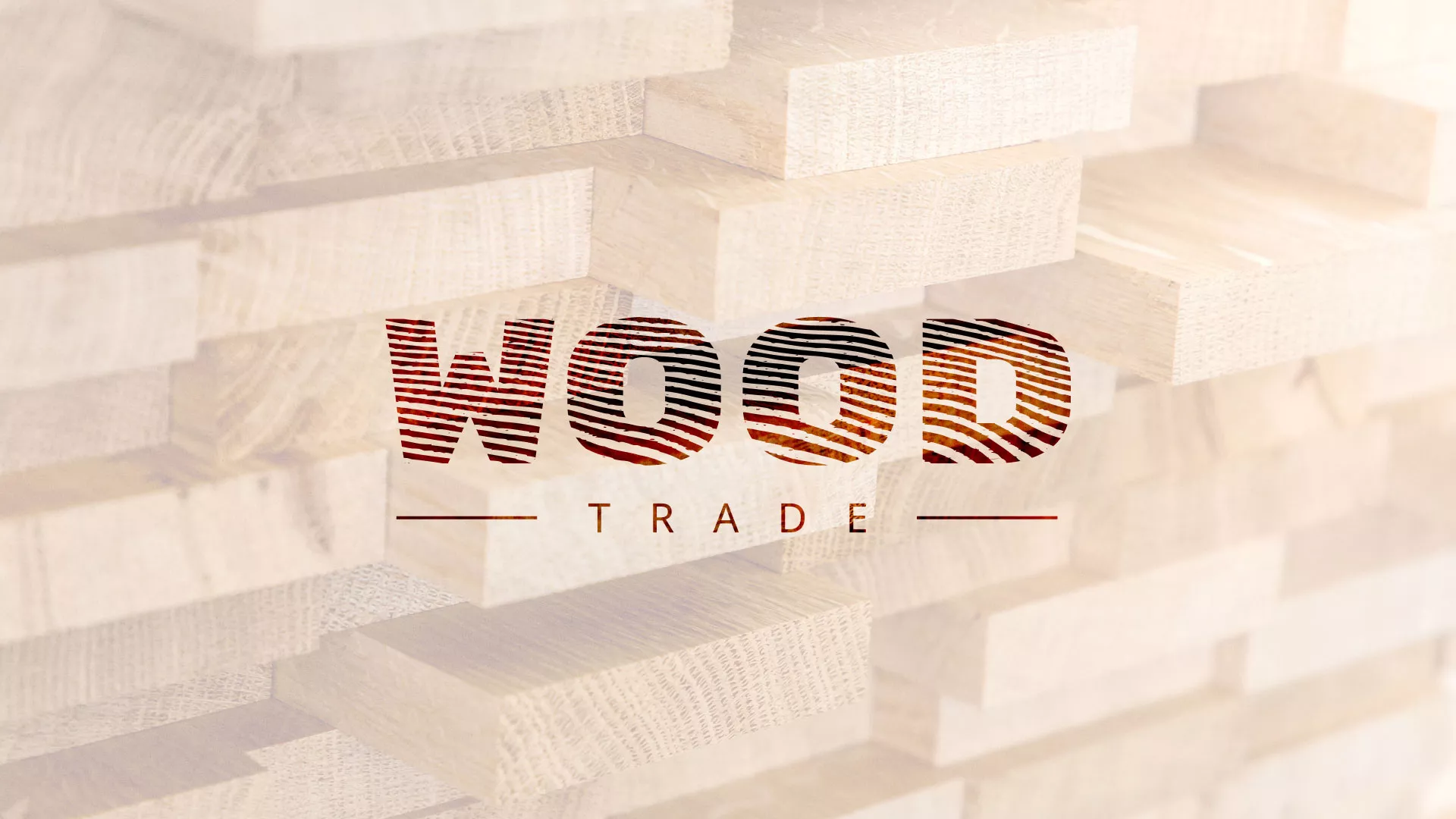 Разработка логотипа для компании «Wood Trade» в Луге