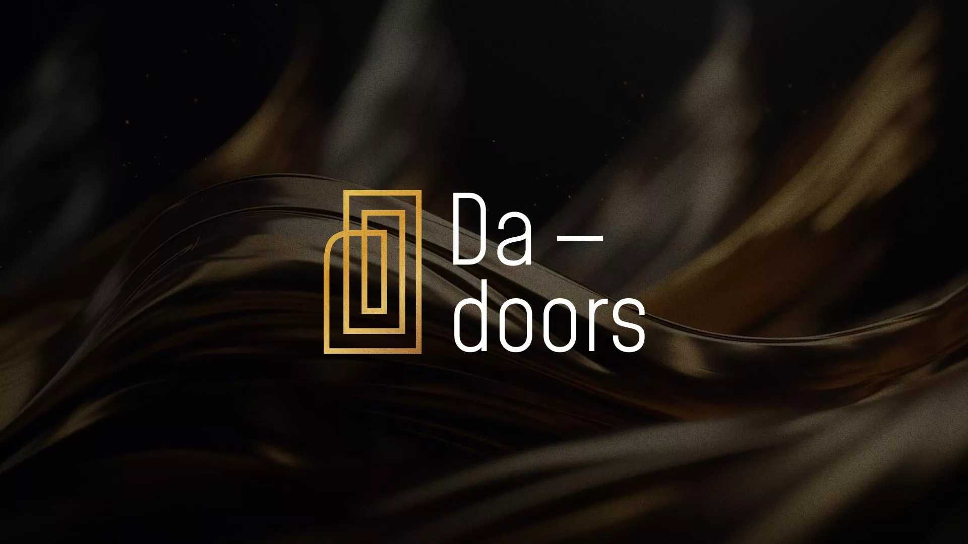 Разработка логотипа для компании «DA-DOORS» в Луге